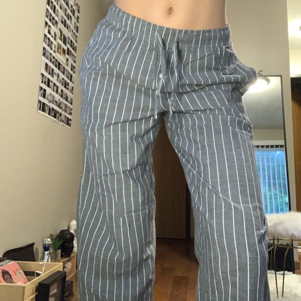 striped pajamas / tilden lounge pants